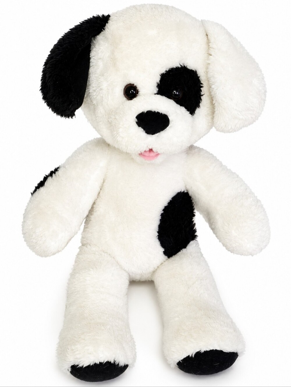 Build A Bear Dog Spotted Tongue Out Floppy Ears Plush